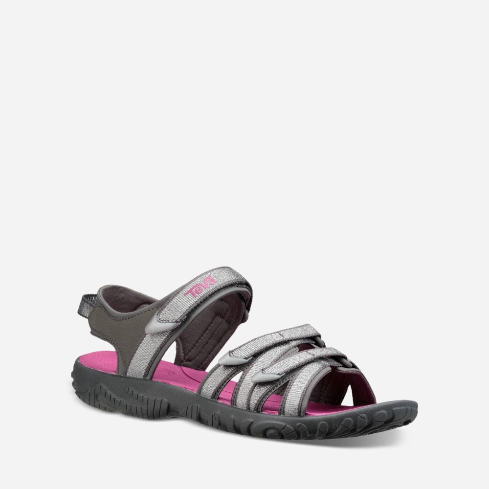 Teva Tirra - Kids' Teva Slip Ons - Silver / Rose | India (LFQI87624)